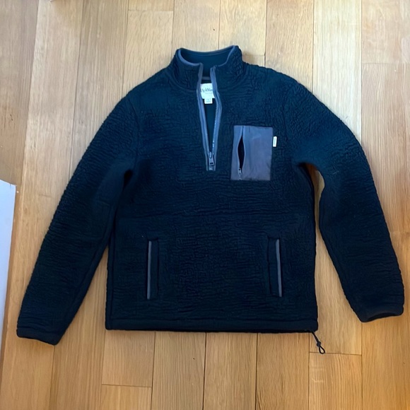 UpWest Sherpa Mock Neck Pullover size S - Picture 3 of 5